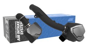 BMW M3 Performance Air Intake - Left + Right - AEM Induction - Cold Air Intake System, Roto-molded Plastic Tubes, Dryflow Filter, Powder-Coated Heatshields - `15-`20